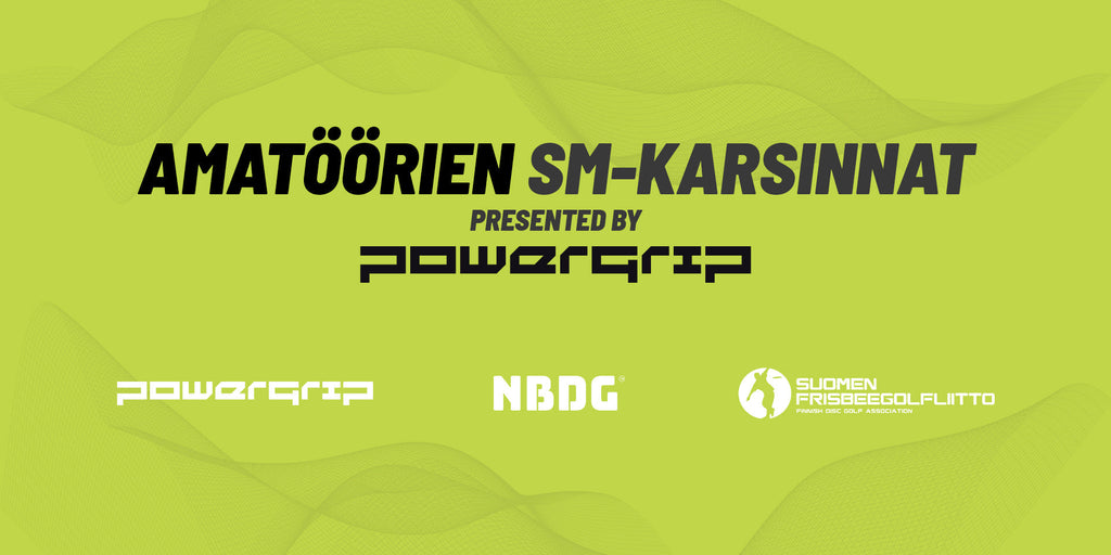 Amatöörien SM-karsinnat Presented by Powergrip -kiertueen kalenteri on julkaistu