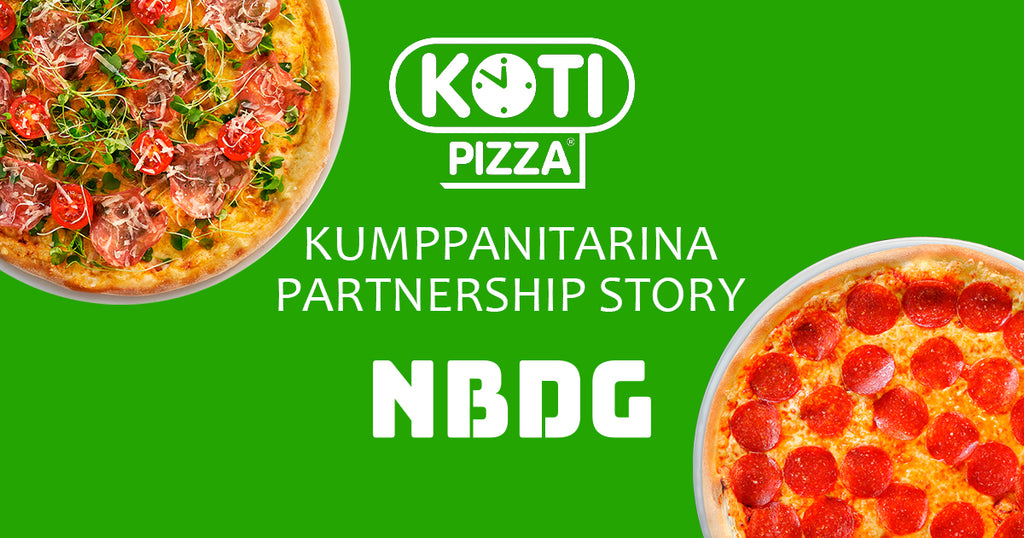 The collaboration between Kotipizza and NBDG is a shot “Worth of a Slice”