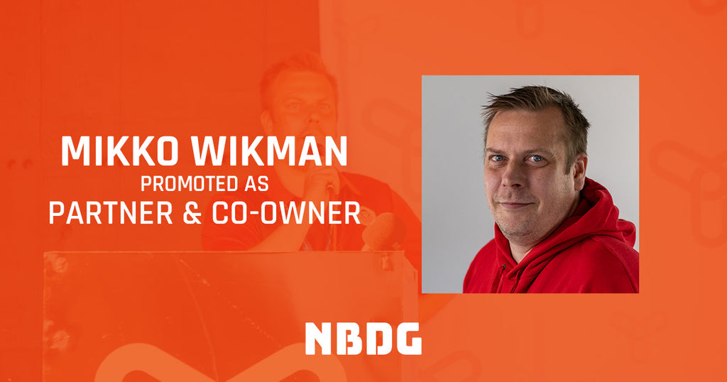 Mikko Wikman promoted as a Partner and Co-owner of the company